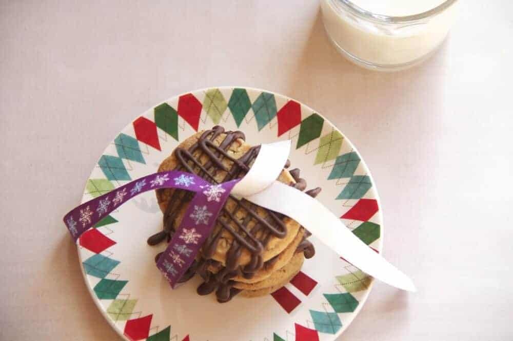 Cookies sur assiette